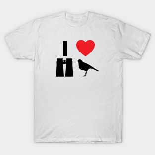 I love watching birds T-Shirt